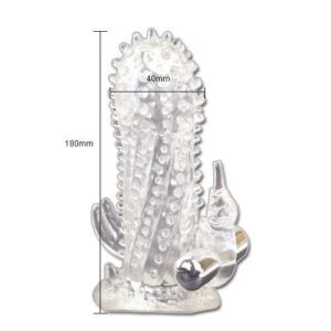 Baile - Brave Man Coelho Vibrador Extenso De Pénis