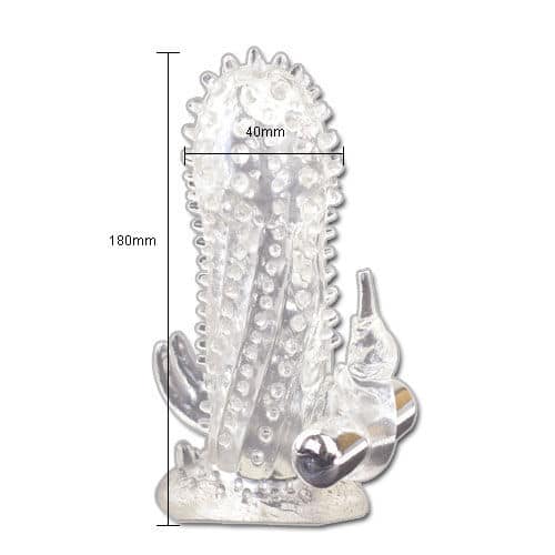 Baile - Brave Man Coelho Vibrador Extenso De Pénis