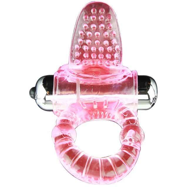 Baile - Sweet Abs 10 Ritmos Anel Vibrador Rosa Anel Para O Pênis