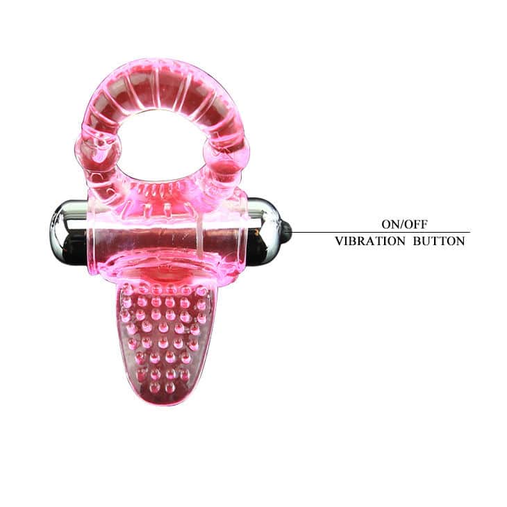 Baile - Sweet Abs 10 Ritmos Anel Vibrador Rosa Anel Para O Pênis - Image 5