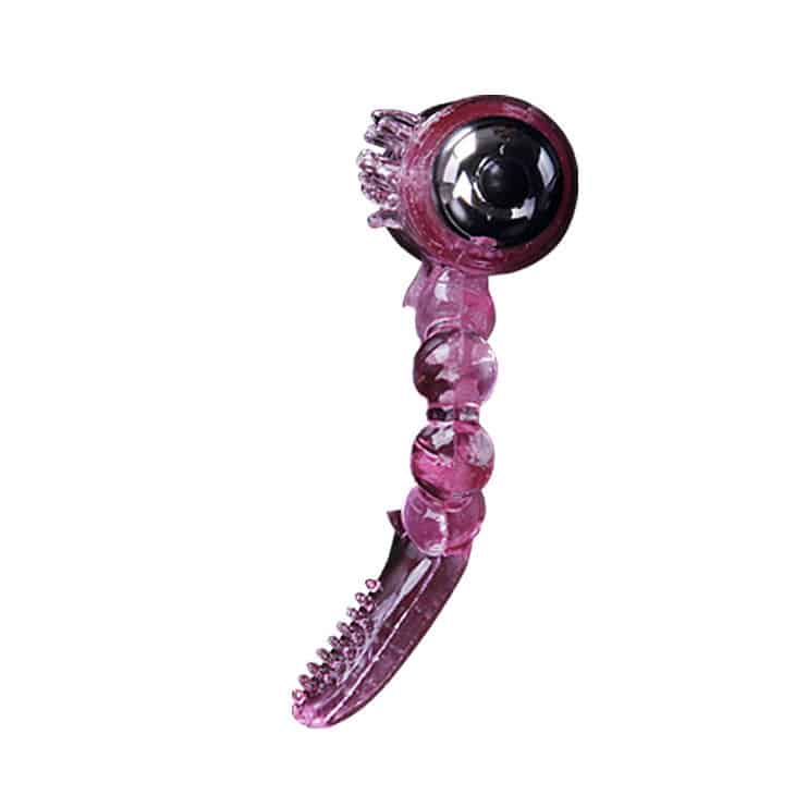 Baile - Anel De Silicone 10 Ritmos De Língua Com Vibrao Rosa - Image 7