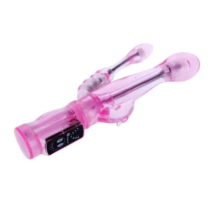 Baile - Vibrador Flexível Com Estimulador Anal - Image 3