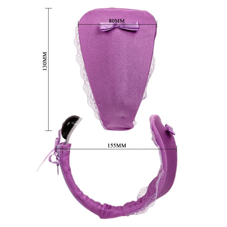 Baile - Tanga Com Vibrador Com Controle Remoto Lils - Image 5