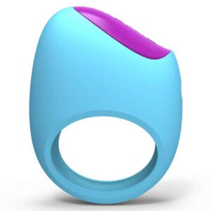 Lelo - Picobong Remoji Lifeguard Anel Vibrante App Lifeguard Azul
