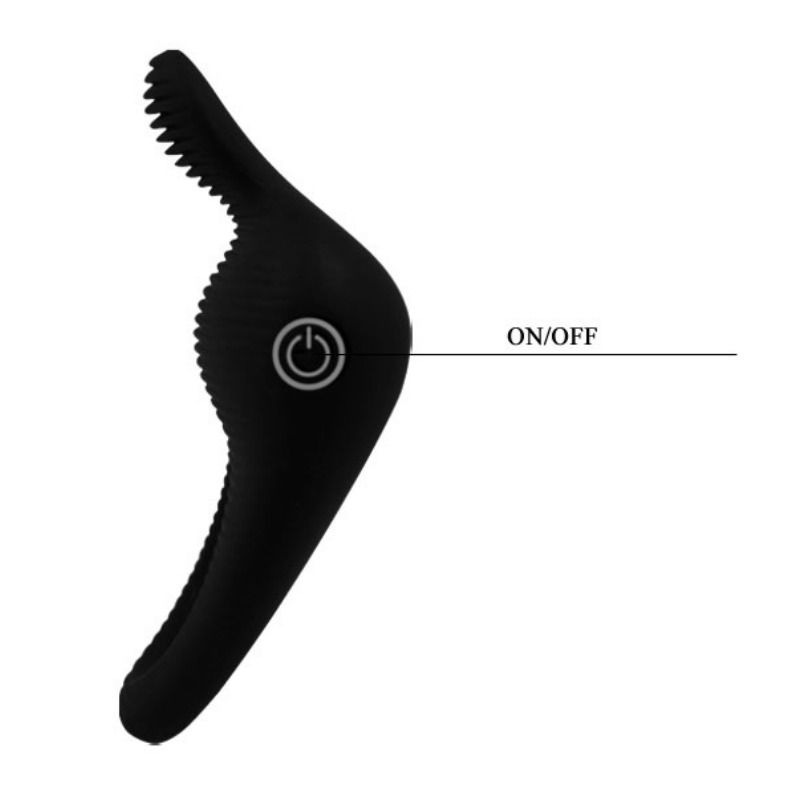 Pretty Love - Anel Vibrador Love Dedal Preto - Image 5