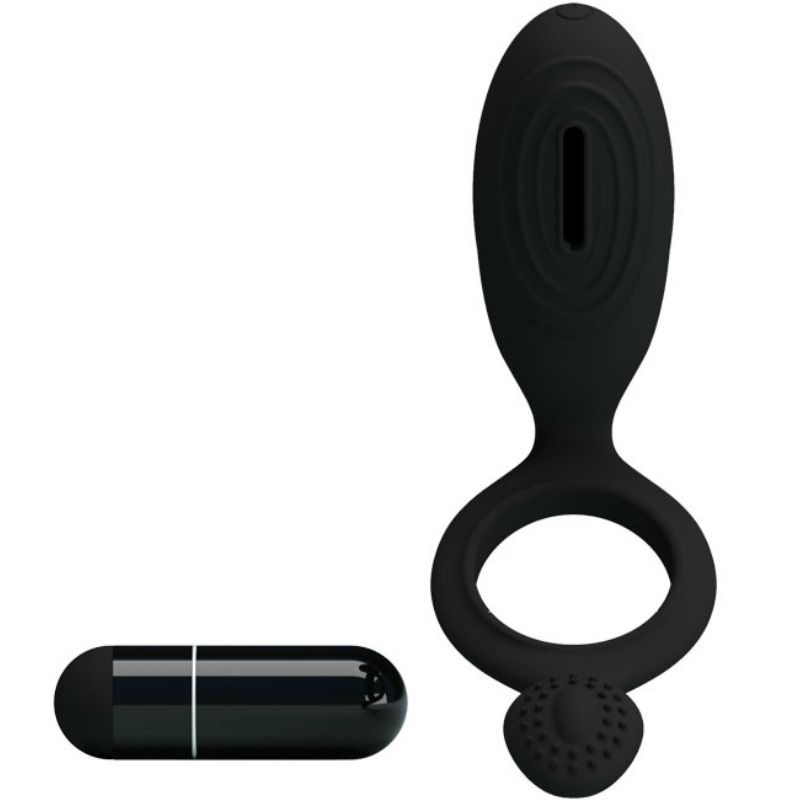 Pretty Love - Anel Vibrador Com Estimulador Ethel - Image 3