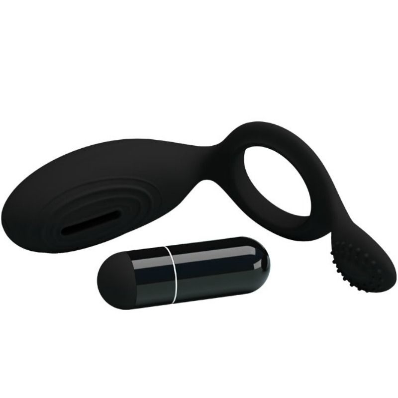Pretty Love - Anel Vibrador Com Estimulador Ethel - Image 4
