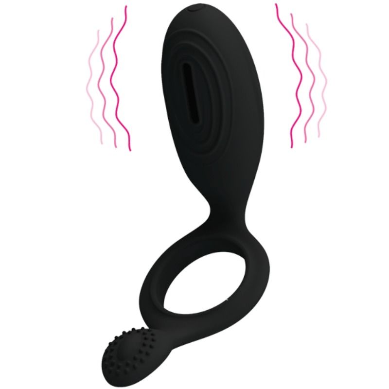 Pretty Love - Anel Vibrador Com Estimulador Ethel - Image 10