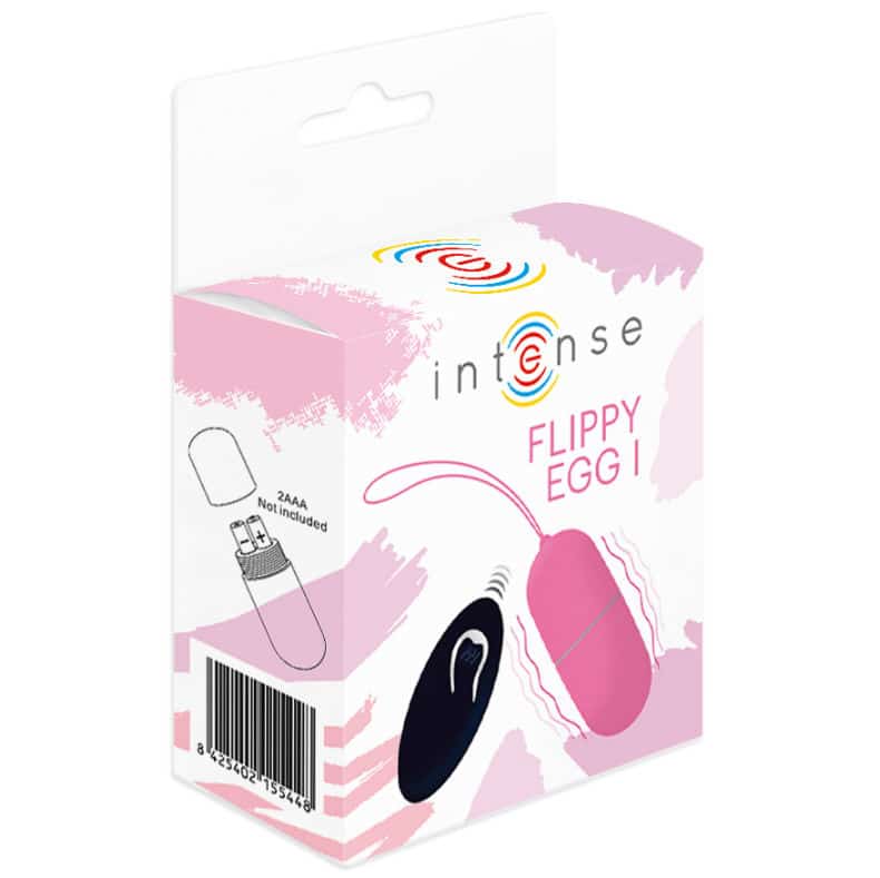 Intense - Flippy I Vibrating Ogg Com Controle Remoto Rosa - Image 5