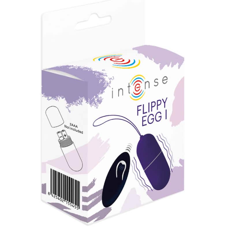 Intense - Flippy I Vibrating Ogg Com Controle Remoto Roxo - Image 5