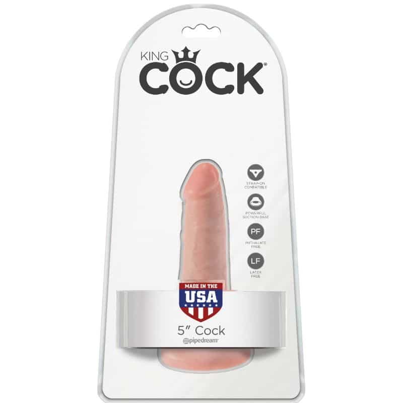 King Cock - Dildo Com Bolas 14 Cm Cor De Pele - Image 4
