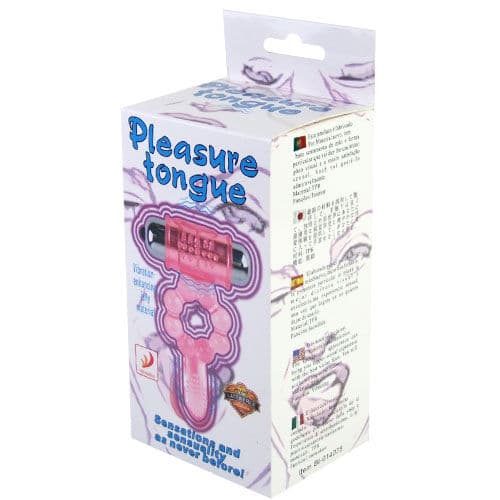 Baile - Anel De Silicone 10 Ritmos De Língua Com Vibrao Rosa - Image 4