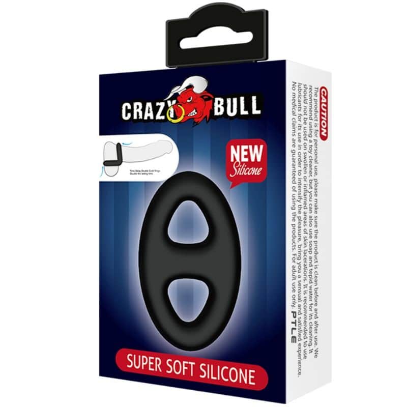 Crazy Bull - Anel De Silicone Duplo Super Macio - Image 6