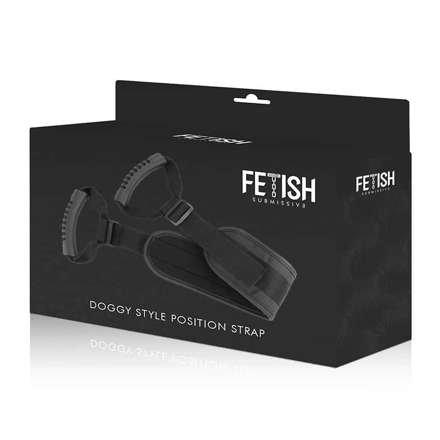 Fetish Submissive - Arnês Estilo Doggy Com Forro De Noprene - Image 9