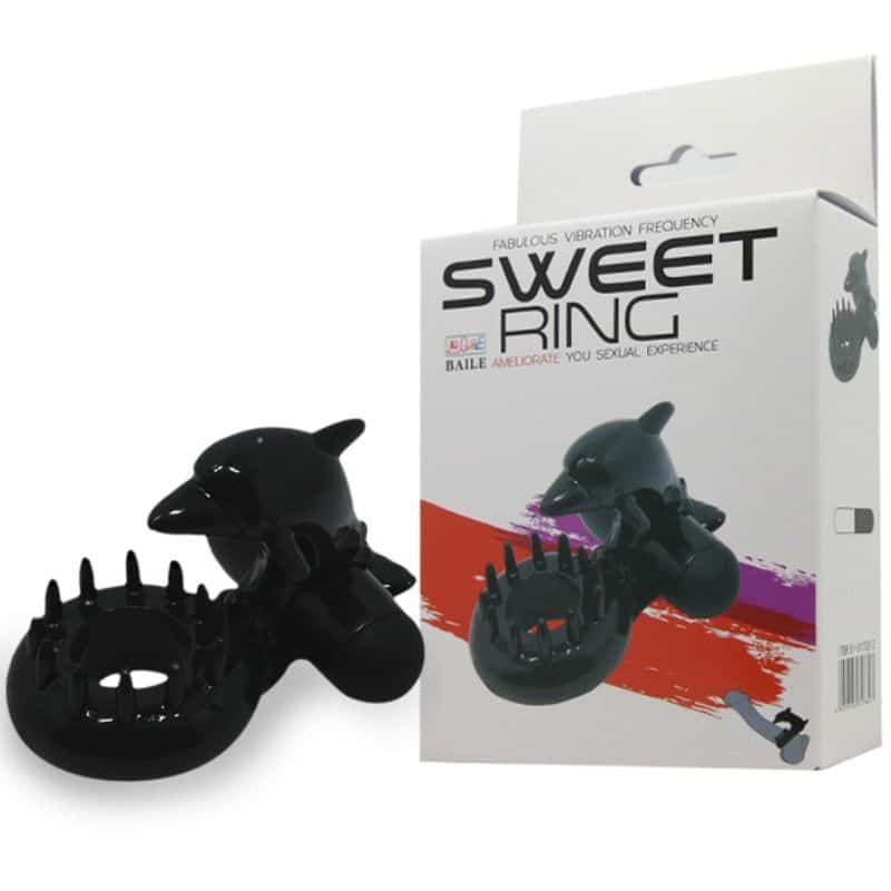 Baile - Anel Sweet Ring Com Estimulador De Clitóris Delfin - Image 8