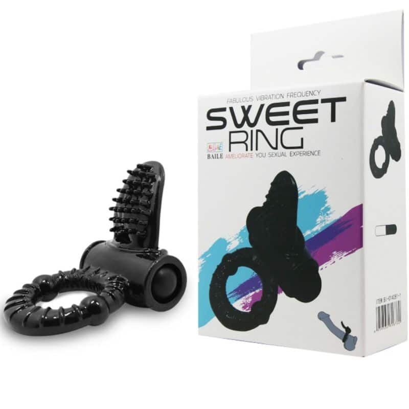 Baile - Anel Vibrante Sweet Ring Com Coelho Texturado - Image 8