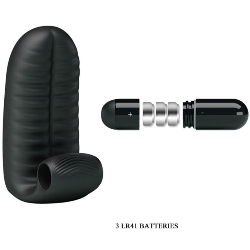Pretty Love - Estimulador Preto Abbott Dedal - Image 5
