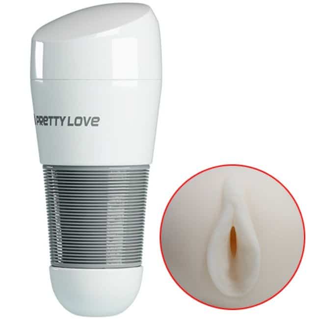 Pretty Love - Masturbador De Vagina Kitty White