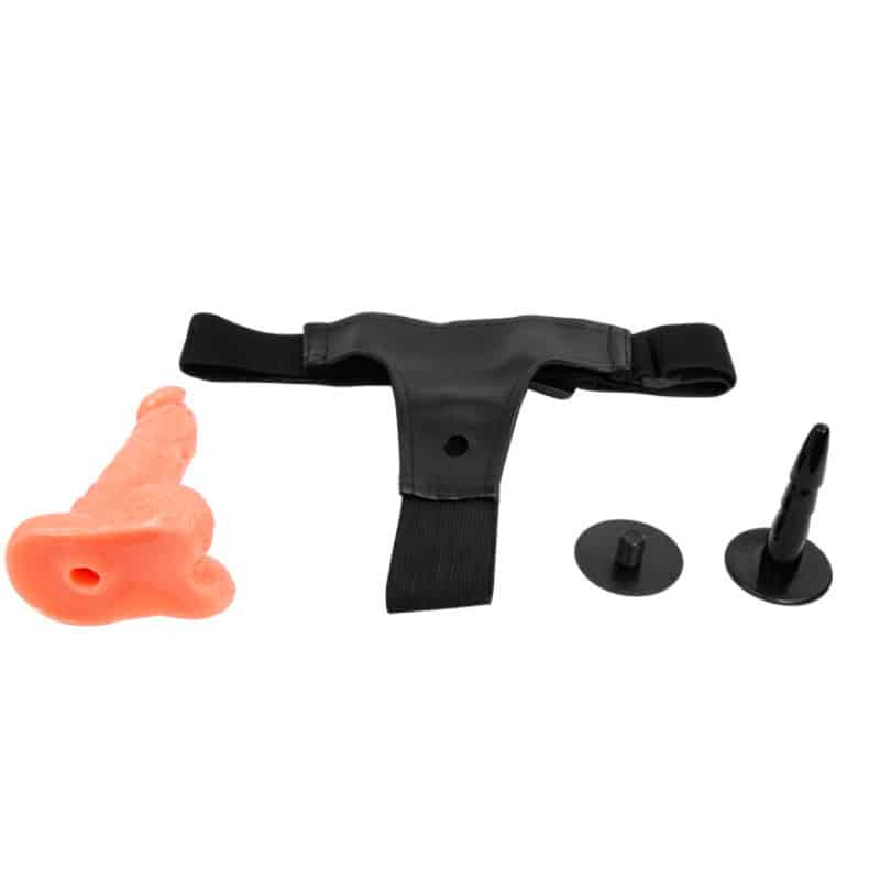 Baile - Arnês Com Pênis Realista E Cala Ajustvel Ultra Apaixonada 15.5 Cm - Image 5