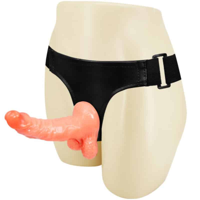 Baile - Arnês Com Pênis Realista E Cala Ajustvel Ultra Apaixonada 15.5 Cm - Image 2