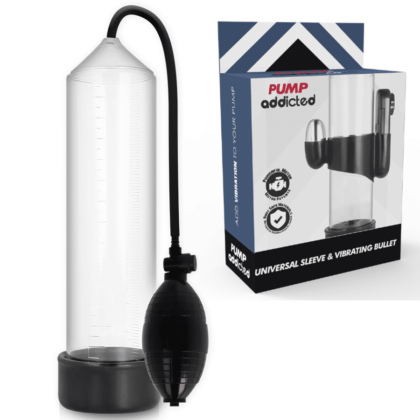 Pump Addicted - Vibrador Transparente Rx3