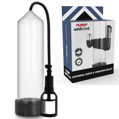 Pump Addicted - Vibrador Transparente Rx7