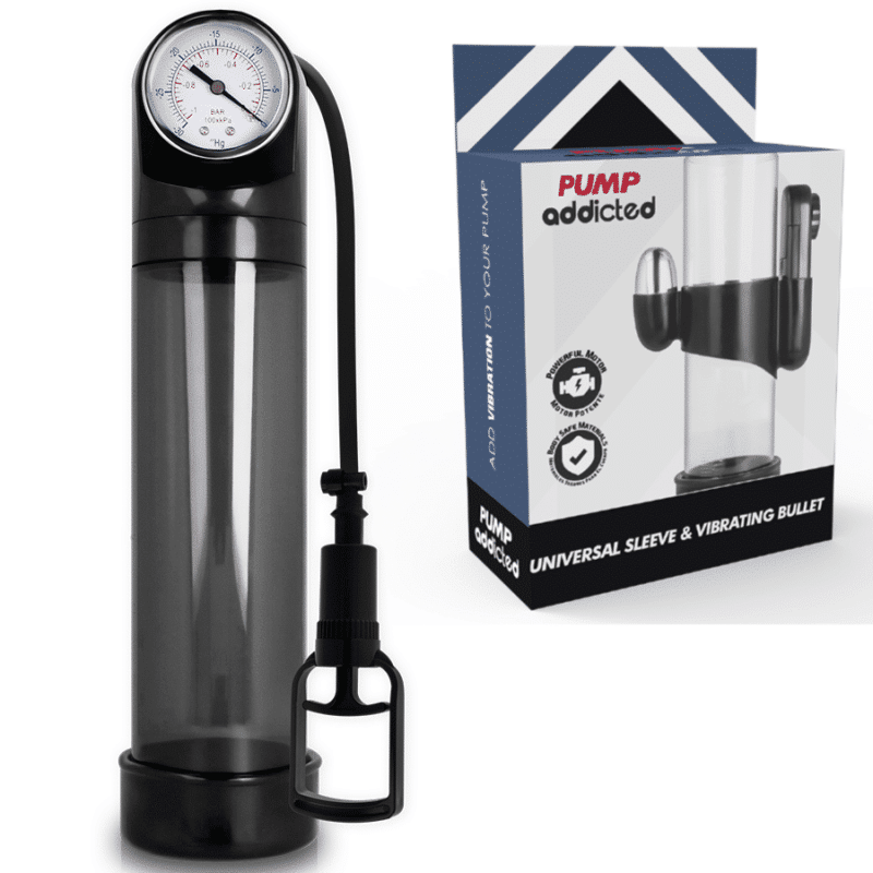 Pump Addicted - Vibrador Preto Rx9