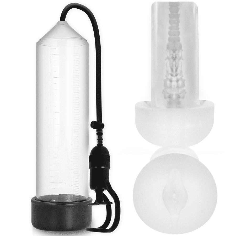 Pump Addicted - Rx5 Transparente Com Masturbador