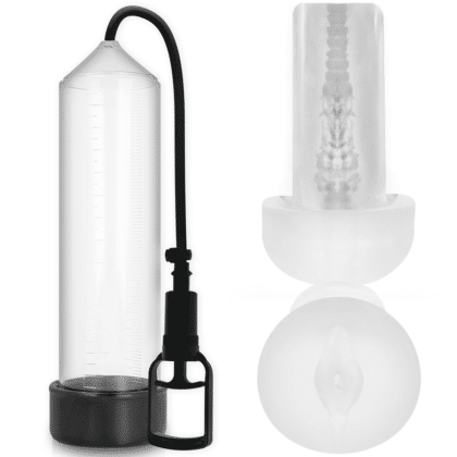 Pump Addicted - Rx7 Transparente Com Masturbador