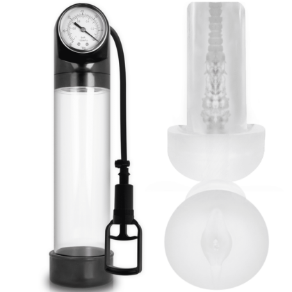 Pump Addicted - Rx9 Transparente Com Masturbador