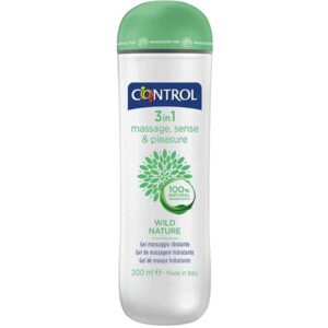 Control - Gel De Massagem Natureza Selvagem 3 Em 1 200 Ml
