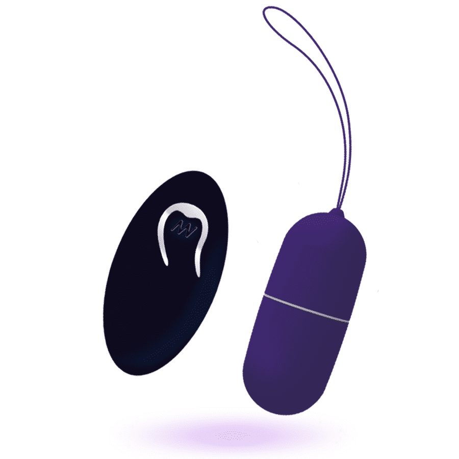 Intense - Flippy I Vibrating Ogg Com Controle Remoto Roxo - Image 3
