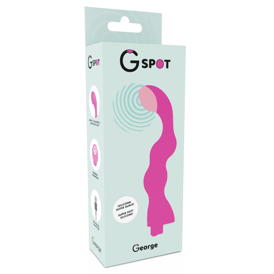 G-Spot - George Vibrador Gum Rosa - Image 4