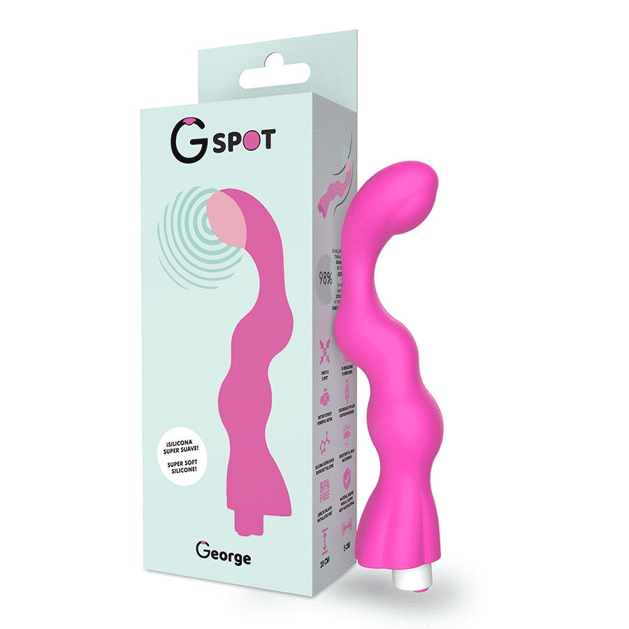 G-Spot - George Vibrador Gum Rosa - Image 3