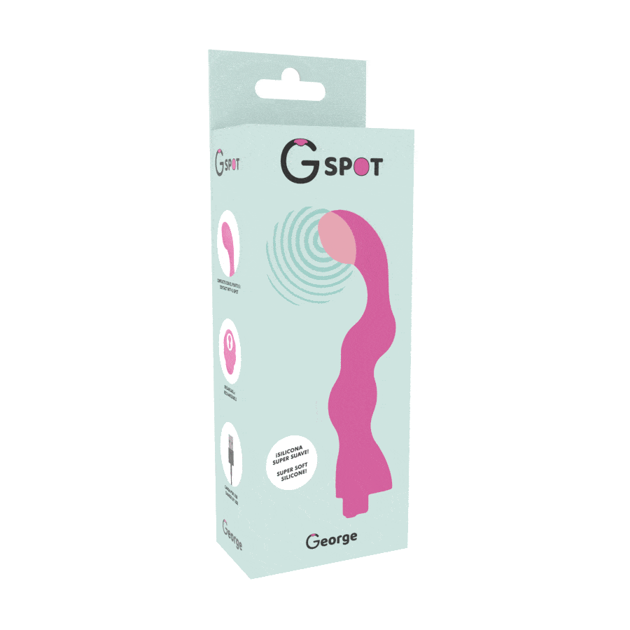 G-Spot - George Vibrador Gum Rosa - Image 2