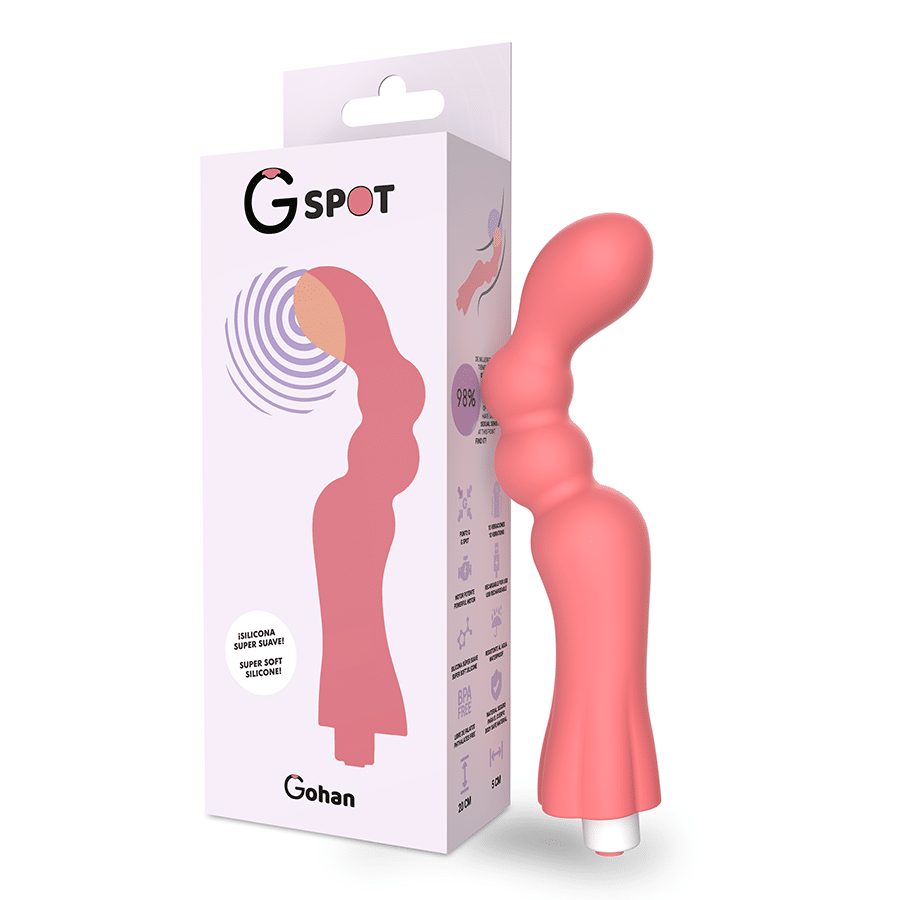 G-Spot - Gohan G-Spot Vibrador Luz Vermelha - Image 4