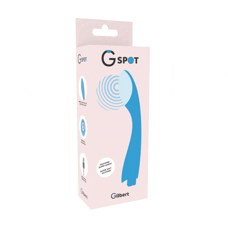 G-Spot - Vibrador Gylbert Azul Turquesa - Image 3