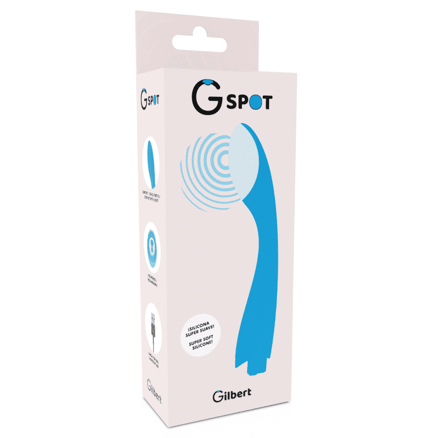 G-Spot - Vibrador Gylbert Azul Turquesa - Image 4