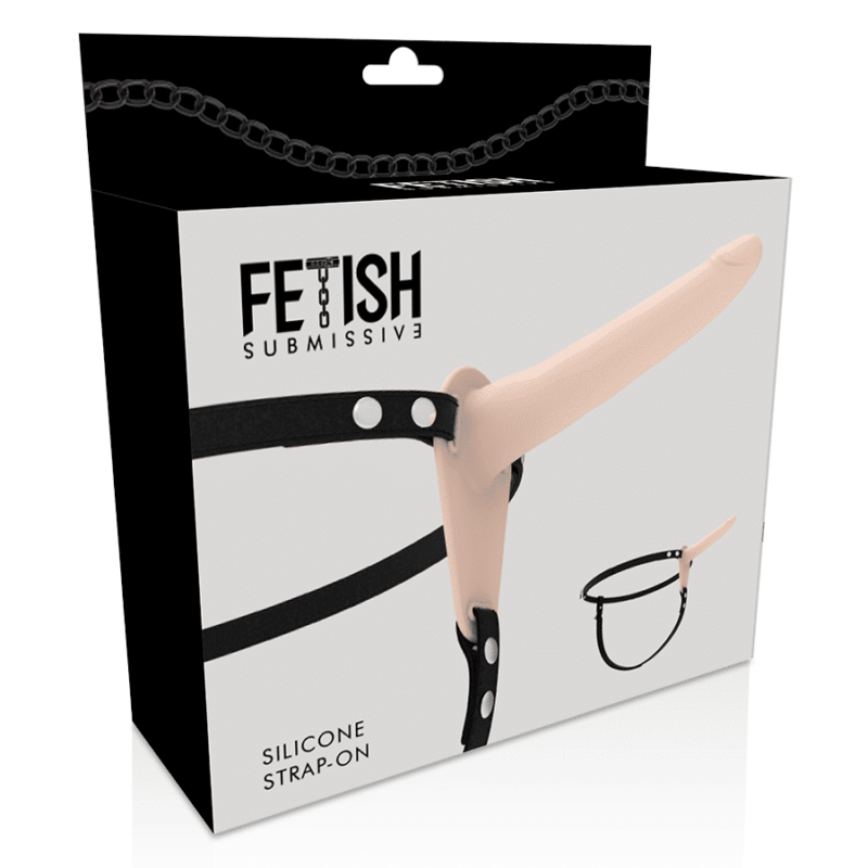 Fetish Submissive Harness - Carne Silicone 15 Cm - Image 5