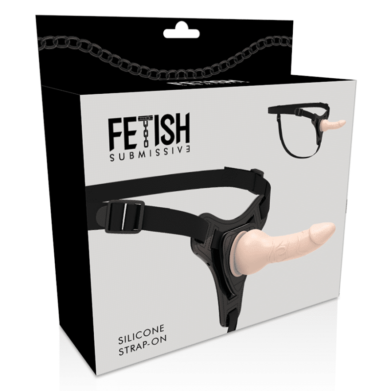 Fetish Submissive Harness - Silicone Realístico De Carne 16cm - Image 5