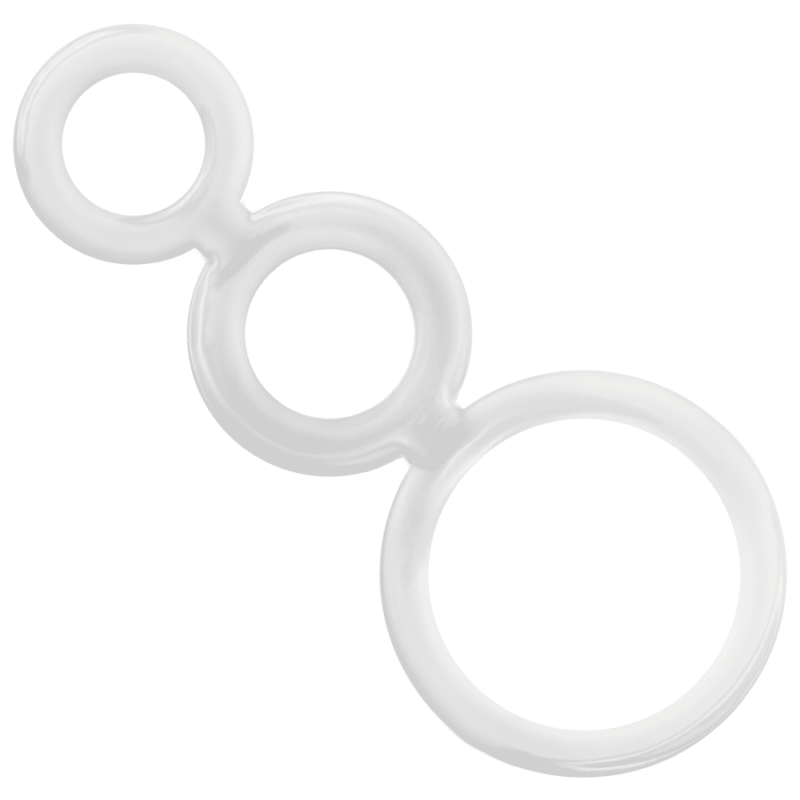 Addicted Toys - Conjunto De Anéis - Para Pênis Transparente - Image 2