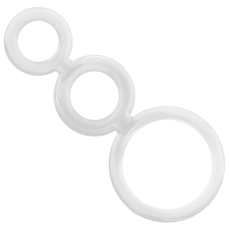 Addicted Toys - Conjunto De Anéis - Para Pênis Transparente - Image 2