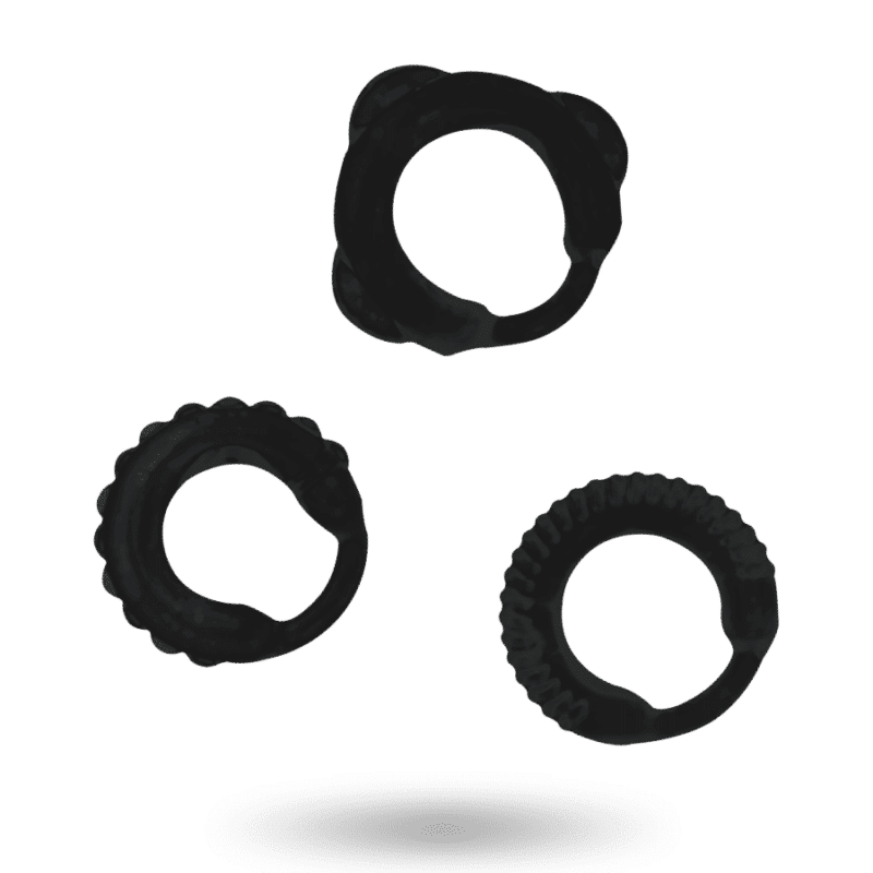Addicted Toys - Conjunto De Anel C - Preto - Image 2