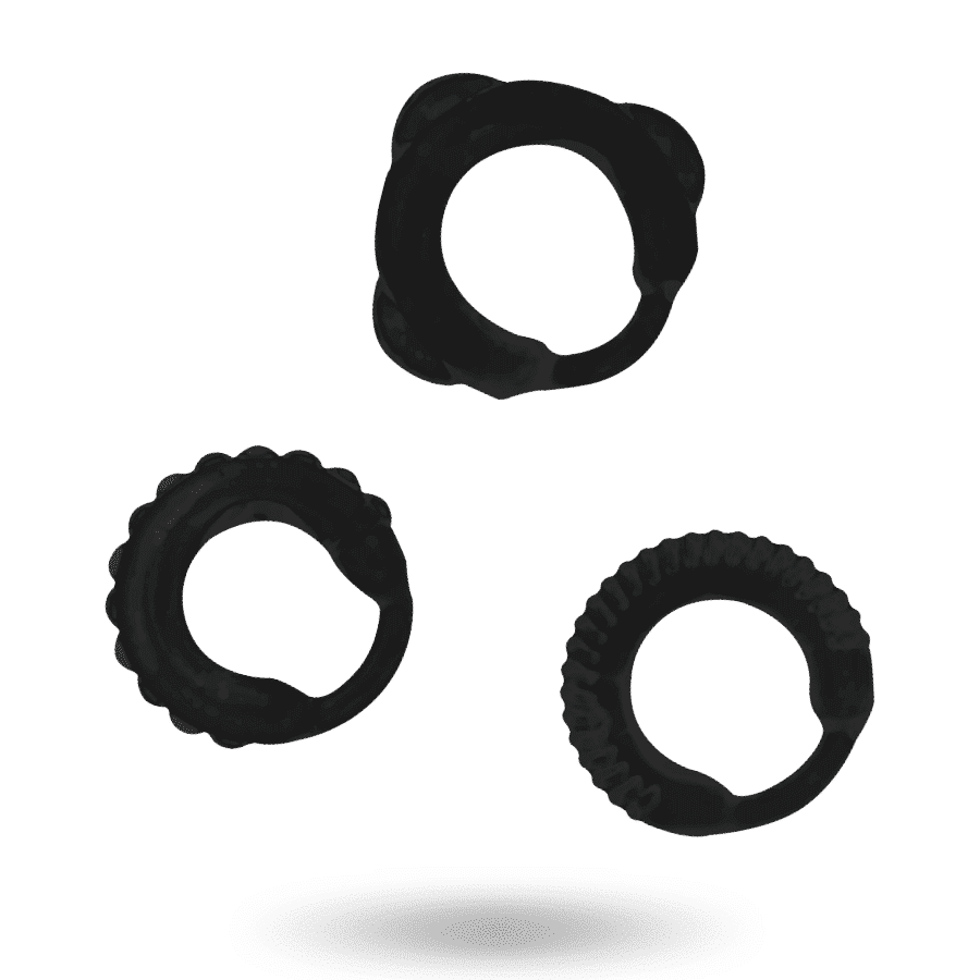Addicted Toys - Conjunto De Anel C - Preto - Image 2