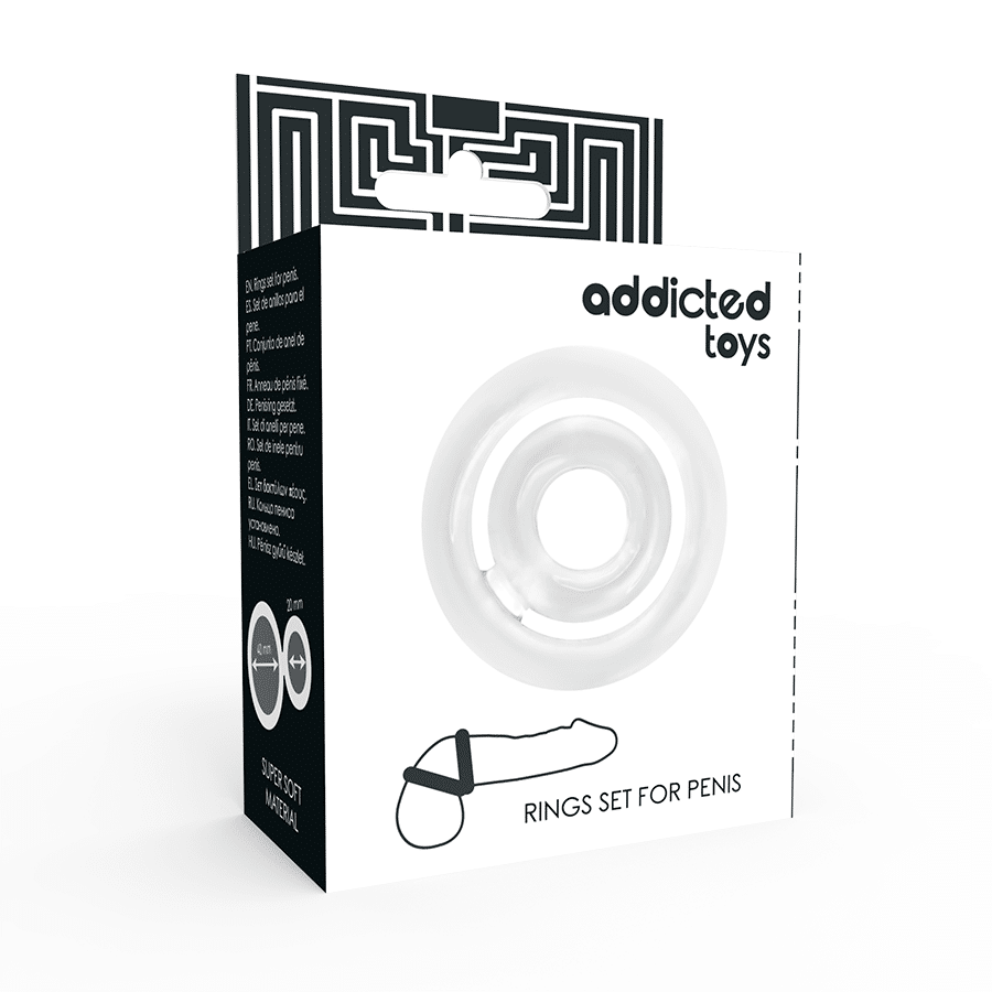 Addicted Toys - Potenz- C-Ring Pênis Transparente - Image 4