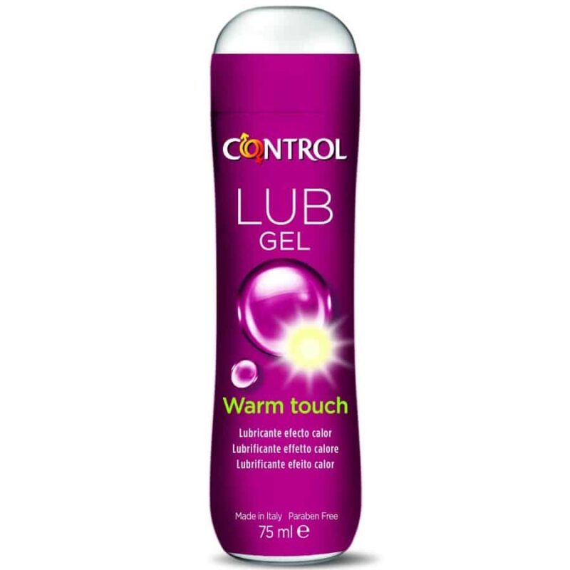 Control - Gel Lubrificante Efeito De Calor Lub 75 Ml