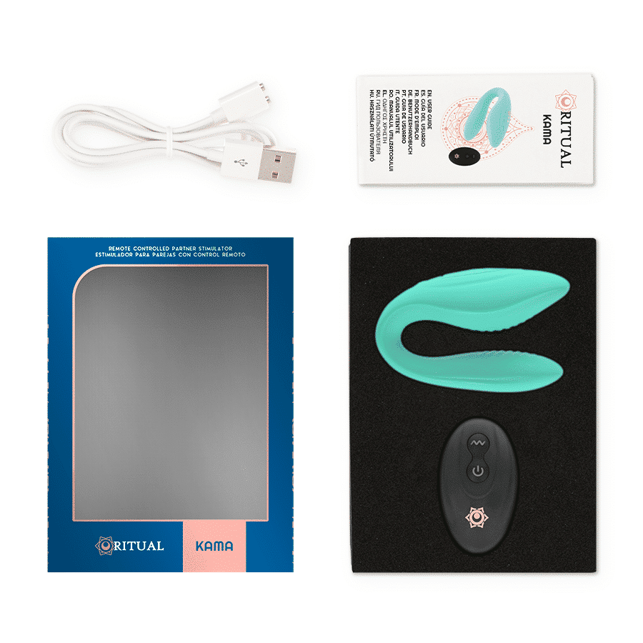 Rithual - Controle Remoto Kama Para Casais Aqua - Image 8