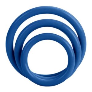 Fotografia do Conjunto de Tri-Anéis Azul