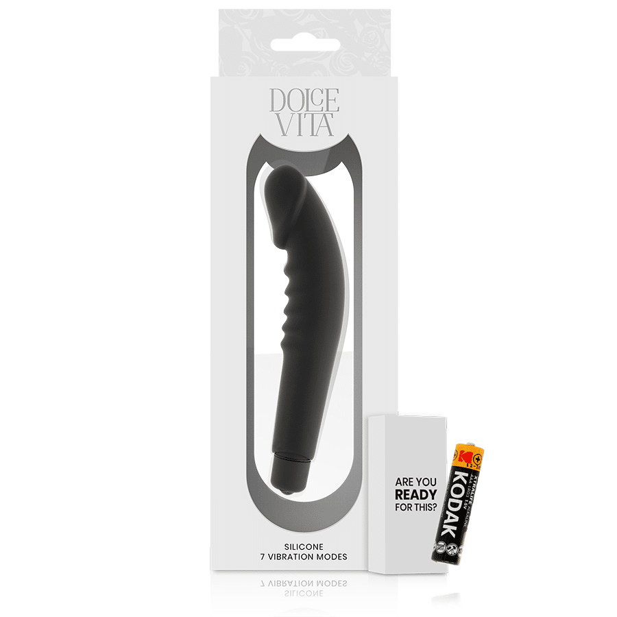 Dolce Vita - Realistic Pleasure Black Silicone - Image 5