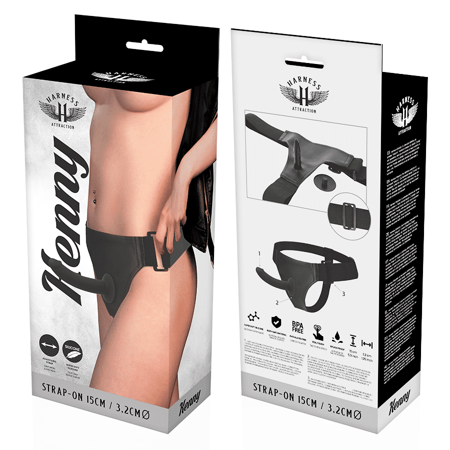 Harness Attraction - Rnes Silicone Kenny 15 X 3,2cm - Image 7